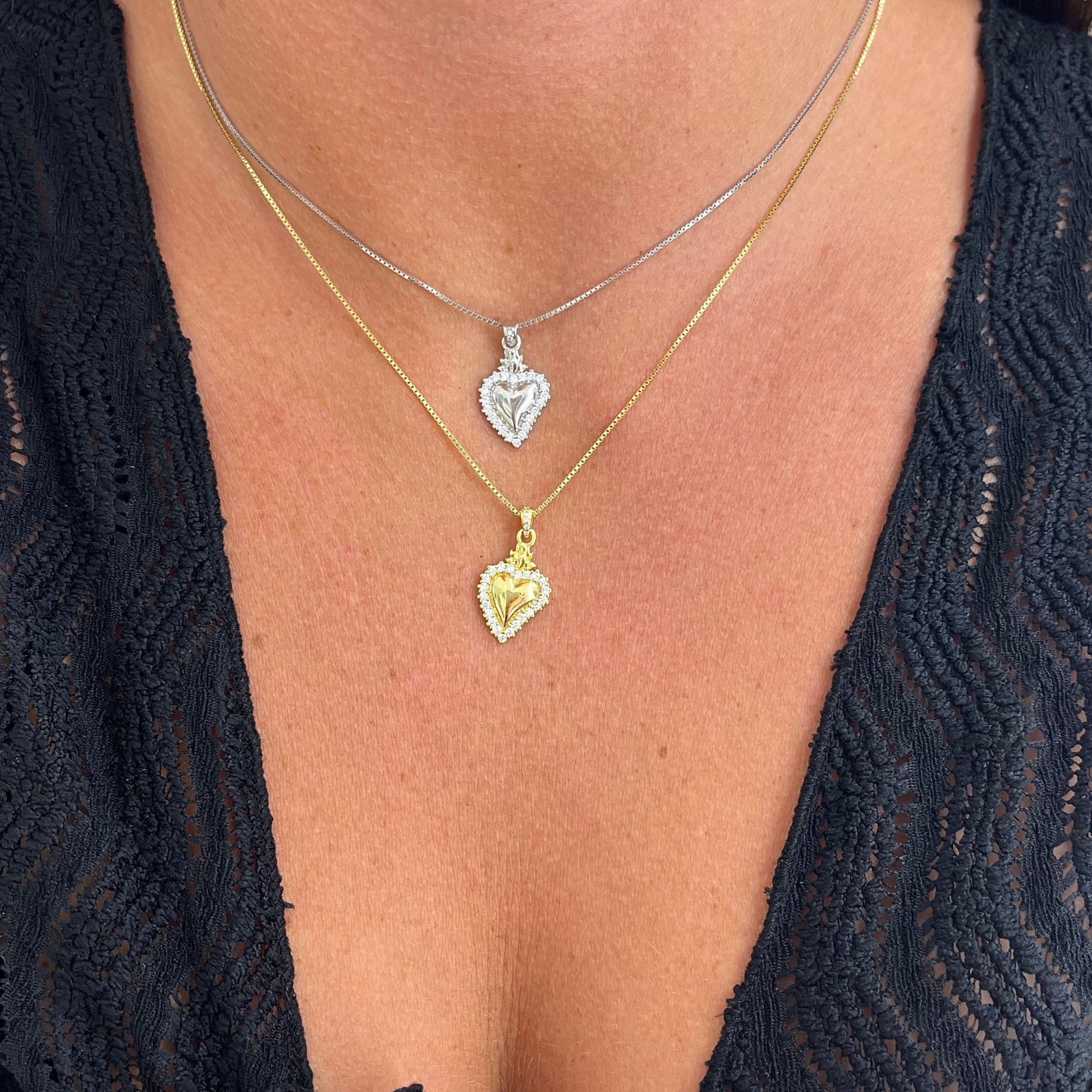 COLLANA CUORE SACRO