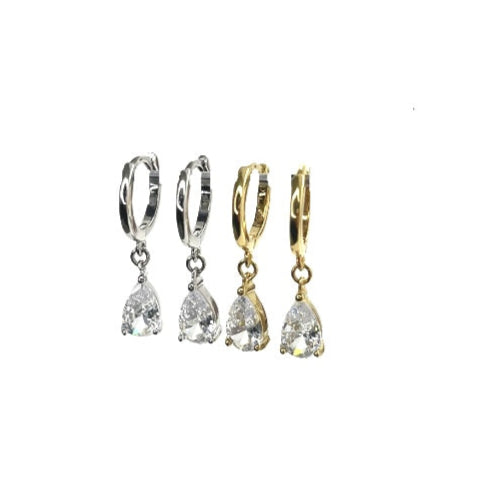 ORECCHINI CERCHIETTI DROP