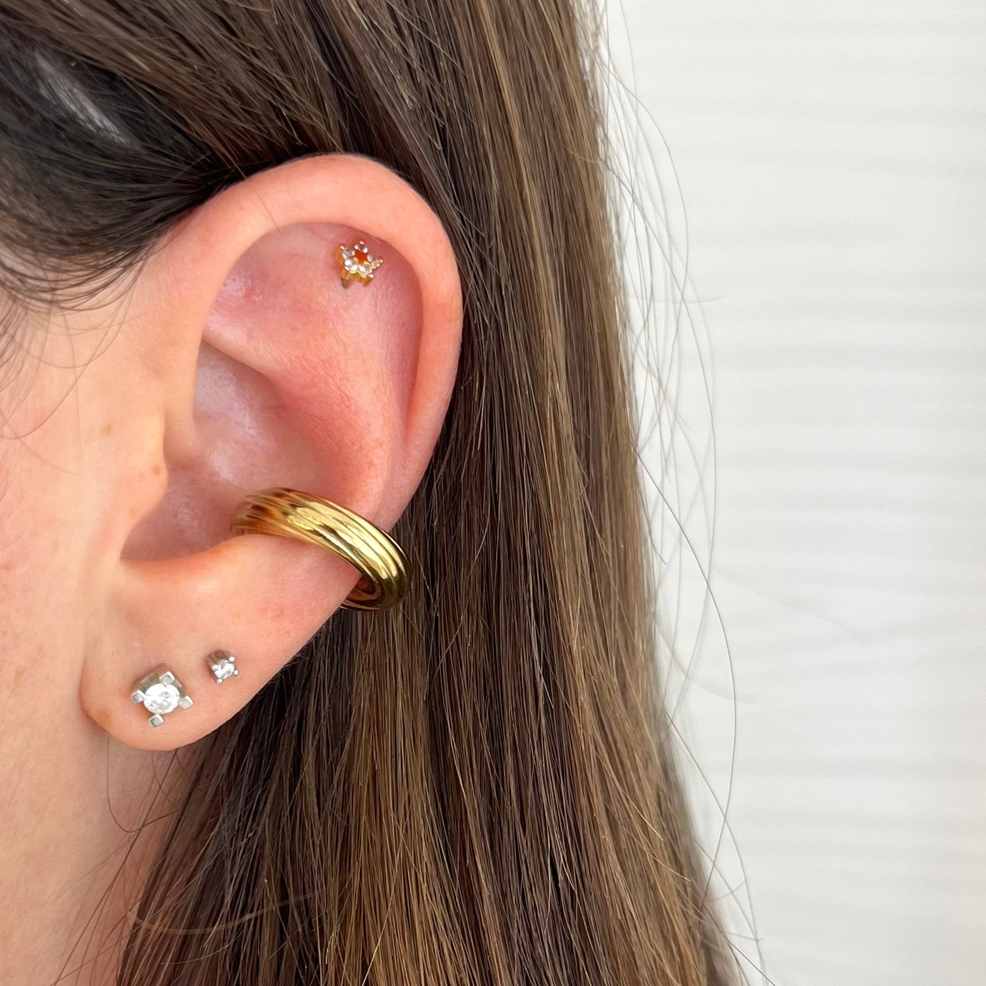 ORECCHINI EAR CUFF TORCHON