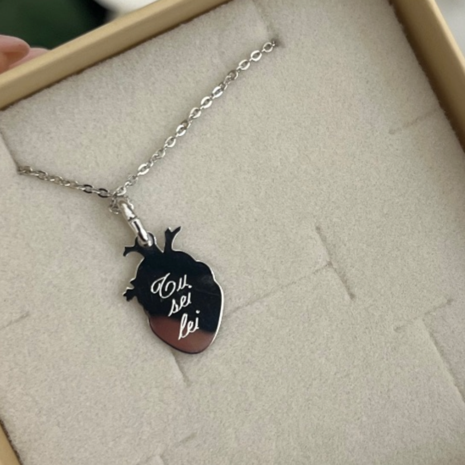 COLLANA CUORE ANATOMICO