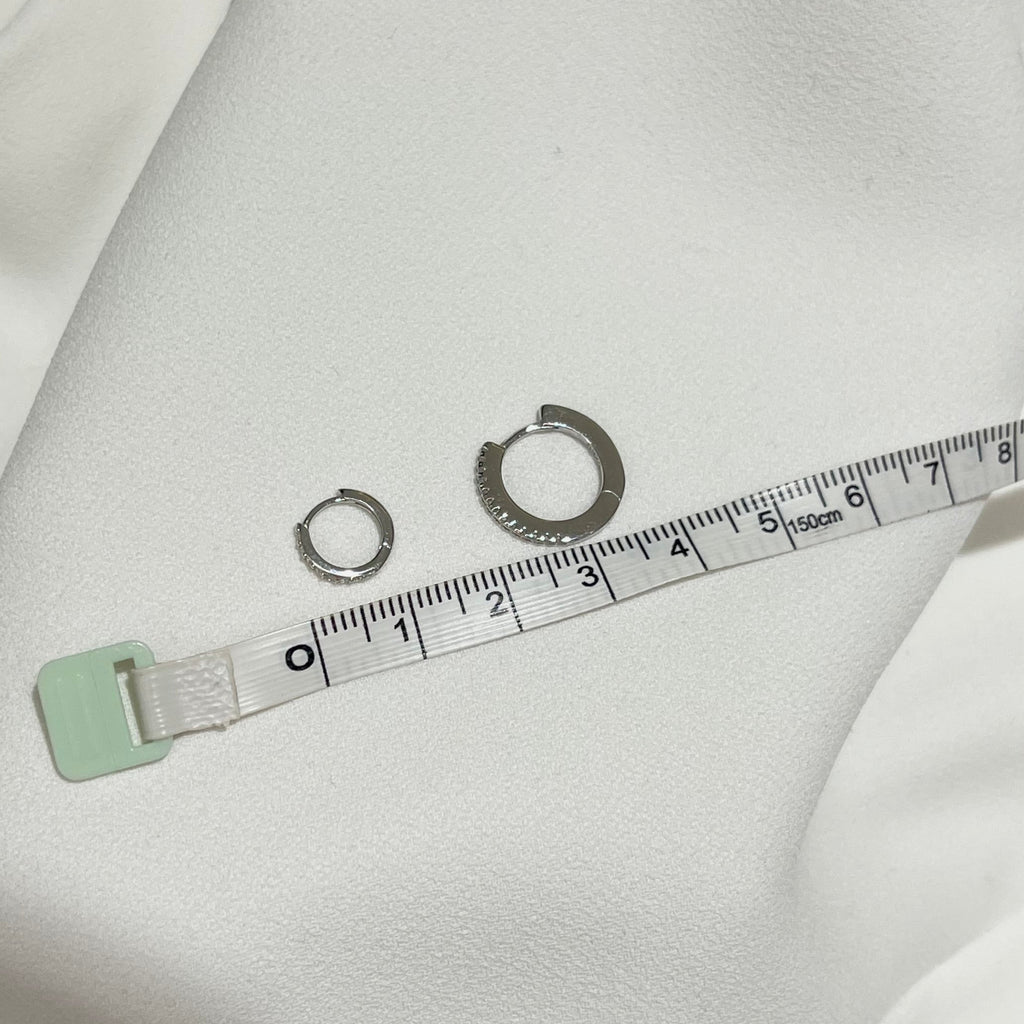 ORECCHINI CERCHIETTI ZIRCONATI