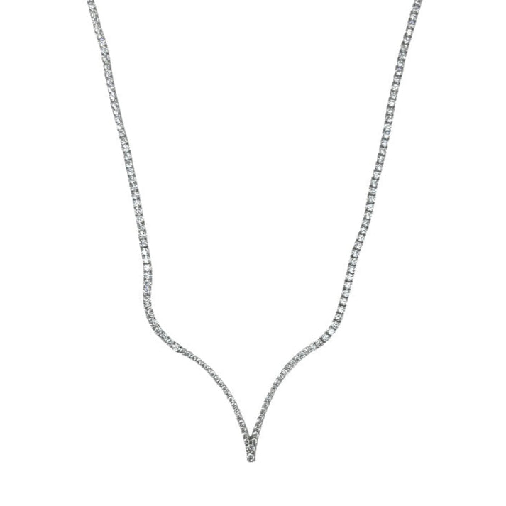 COLLANA TENNIS A PUNTA