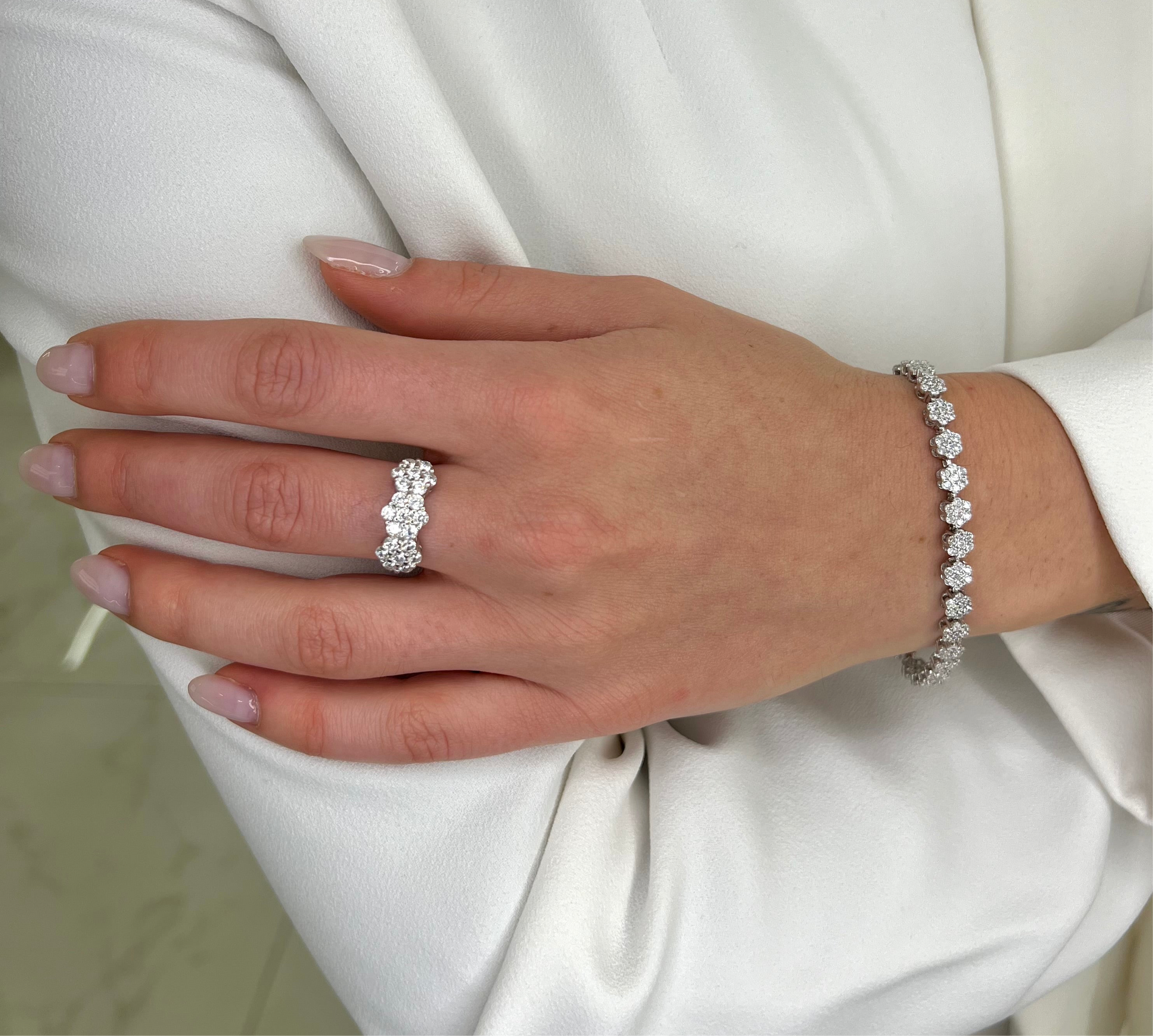 BRACCIALE TENNIS MARGHERITE