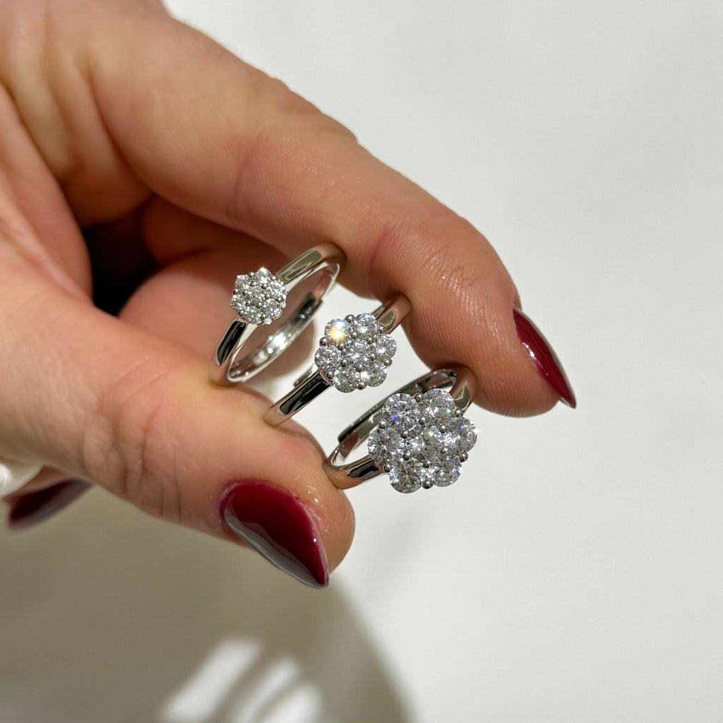 ANELLO SOLITARIO MAGIC FLOWER
