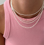 COLLANA MICROPERLA CHICCO DI RISO