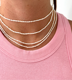 COLLANA MICROPERLA CHICCO DI RISO