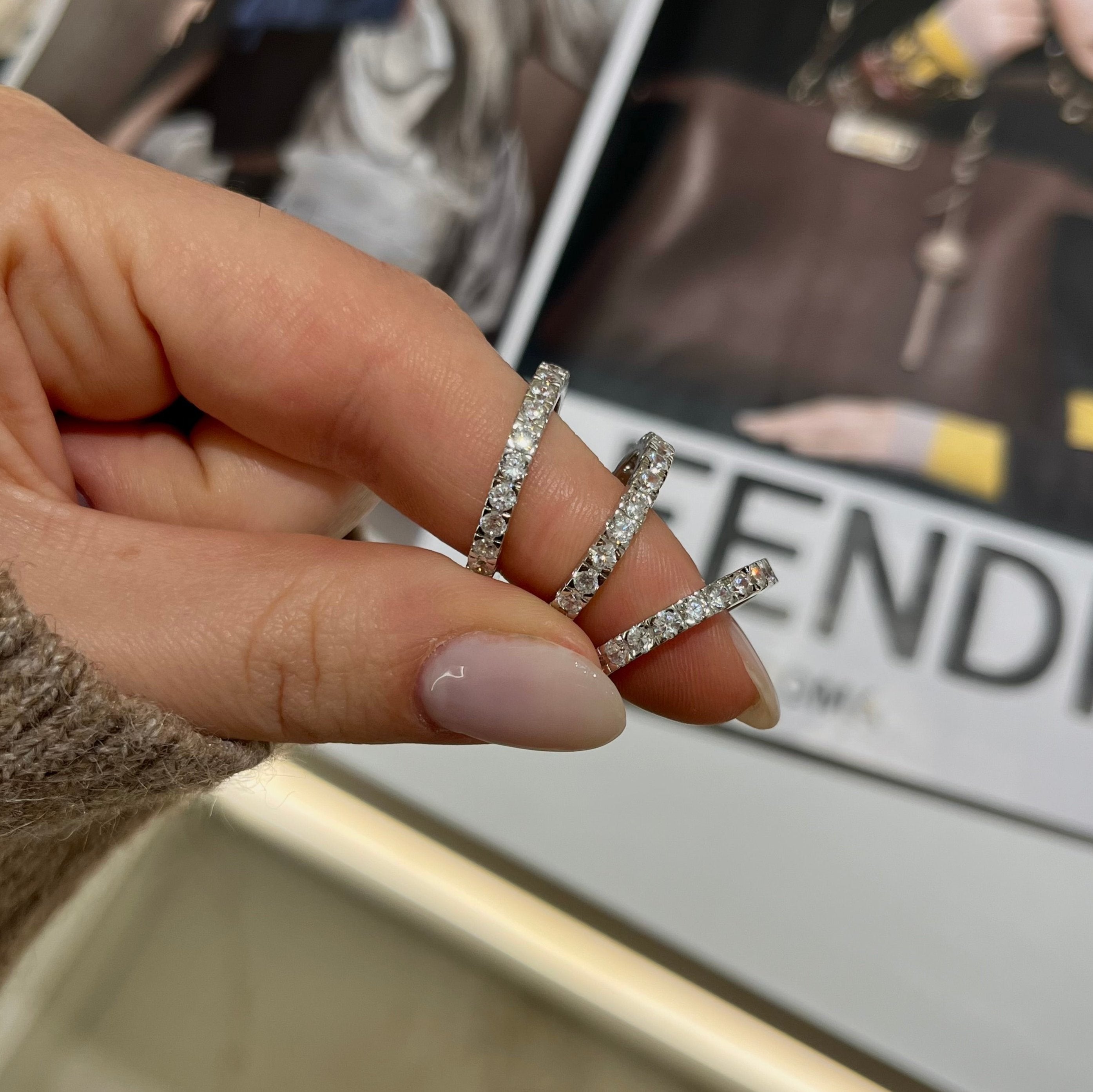 ANELLO VERETTA ETERNITY BIG