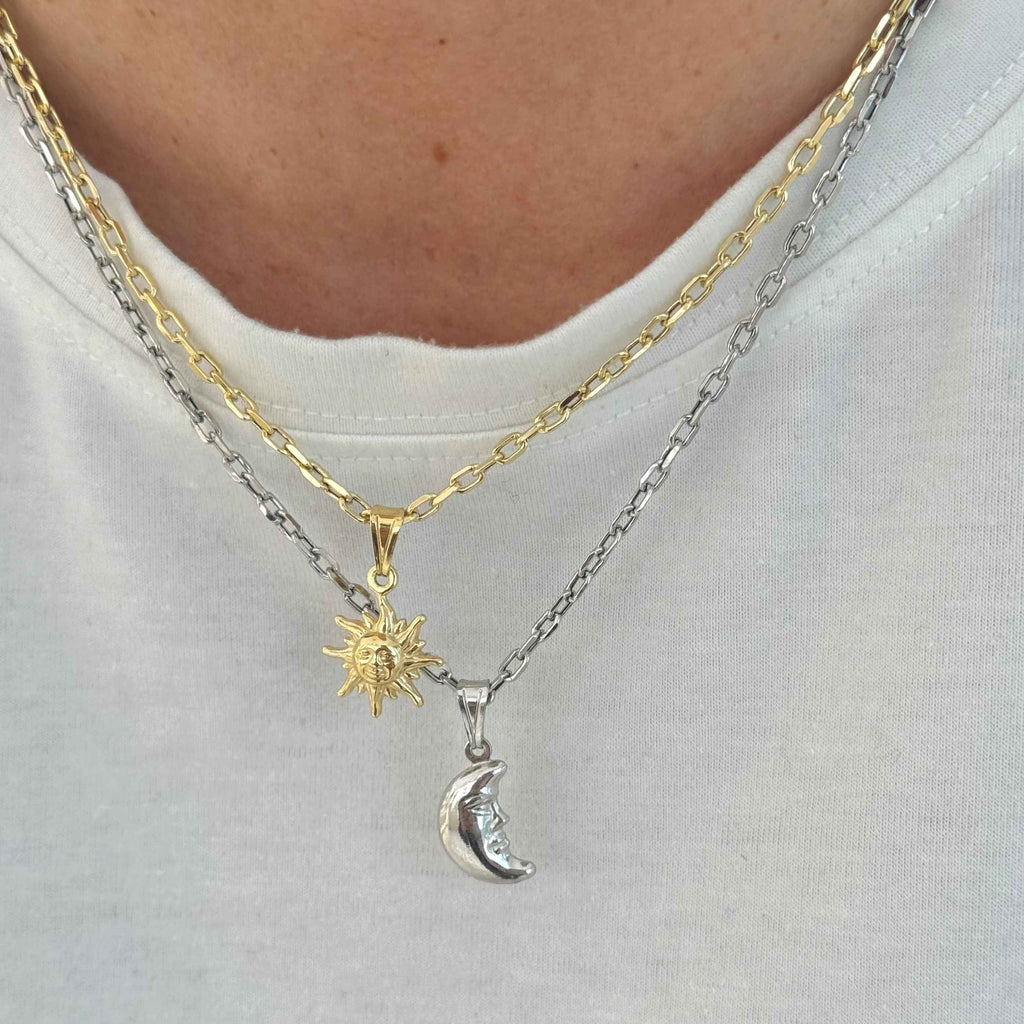 COLLANA CATENA CHICCO DI RISO