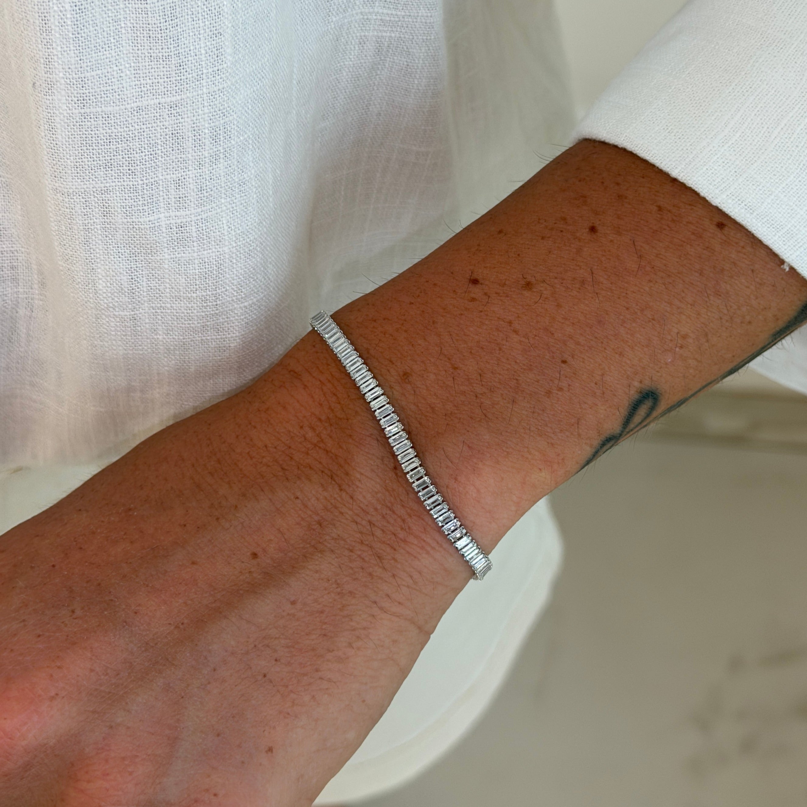 BRACCIALE TENNIS AMBER