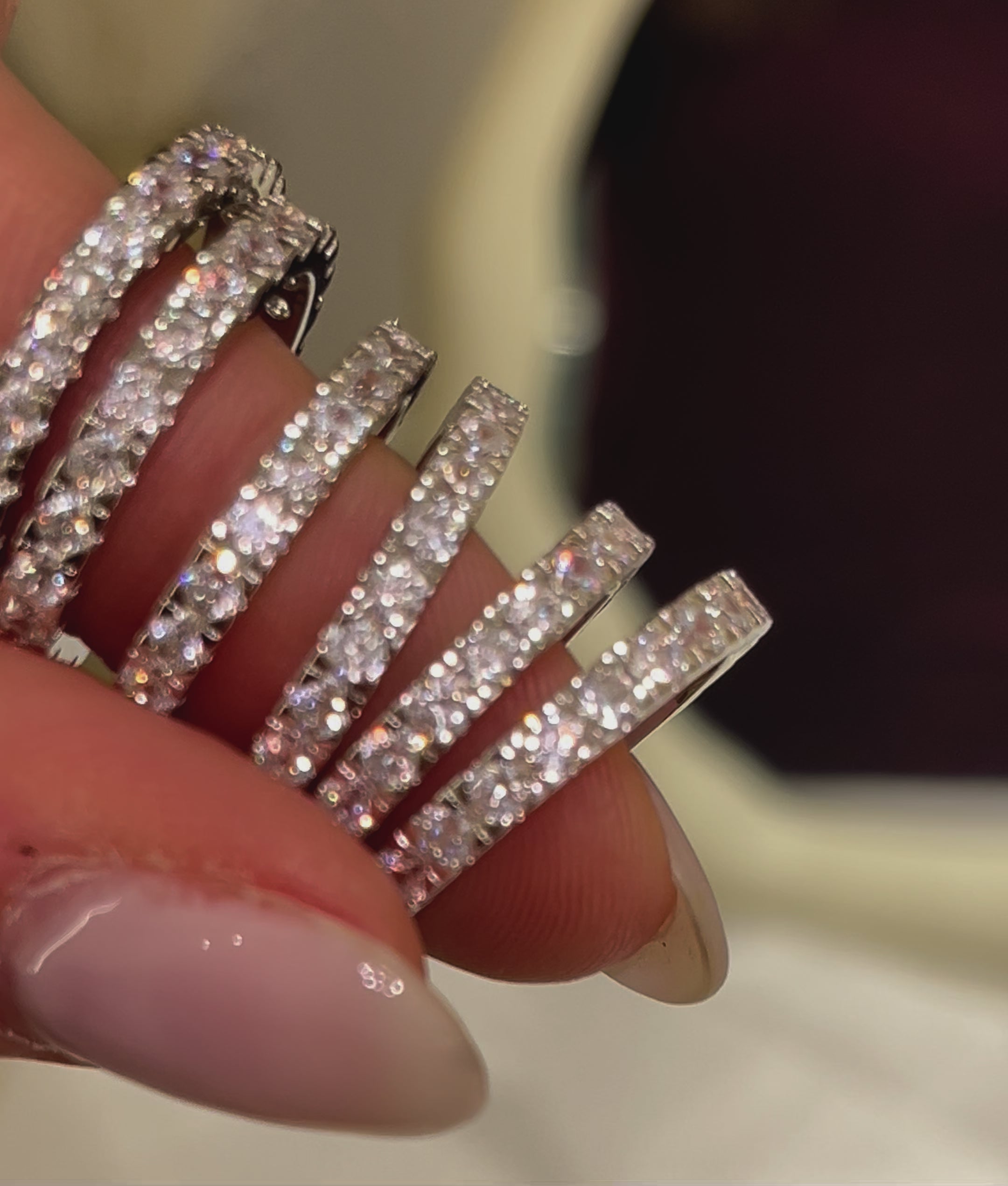 ANELLO VERETTA ETERNITY BIG